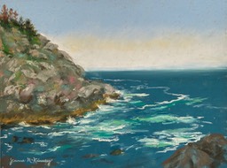 Shades of Blue at Gull Cove, Maine